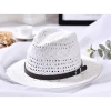 Mũ phớt Panama vành to đai da phong cách Korea, thích hợp mọi lứa tuổi, đi biển, đi chơi - Freeship, giá chỉ 95.000đ 10