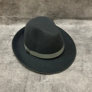 Mũ phớt vành rộng 7cm vòng đầu 58cm Vintage trang nam nữ giảm giá 50.000 VND