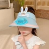 Mũ quạt sạc lại cho trẻ em - Chống tia UV, che mặt, mát mẻ, bảo vệ nắng 4
