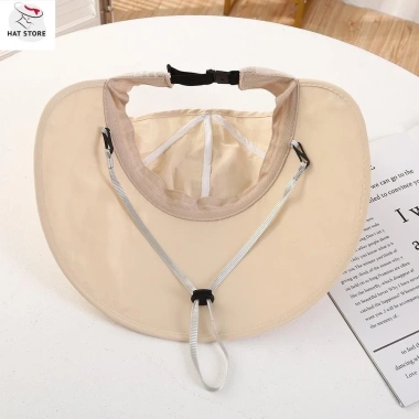 Mũ Rộng Vành Chống Nắng Tia UV Nón Đi Biển Chữ Phối Lưới Tinh Tế Sang Trọng - Giá Ưu Đãi 69.113₫ 8