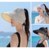 Mũ rộng vành thời trang mùa hè nữ, chống nắng, tia UV, vải thoáng khí, nón tai bèo - 73.000₫ 5