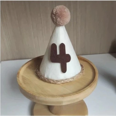 Mũ sinh nhật bé phong cách Hàn Quốc Handmade cute, phụ kiện trang trí sinh nhật 6