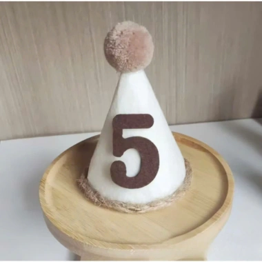 Mũ sinh nhật bé phong cách Hàn Quốc Handmade cute, phụ kiện trang trí sinh nhật 7