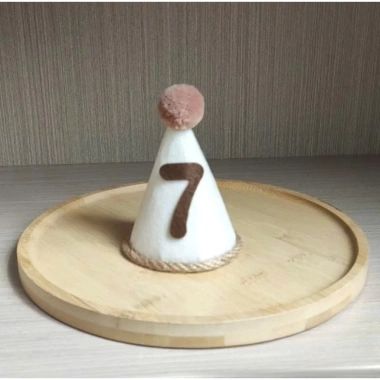 Mũ sinh nhật bé phong cách Hàn Quốc Handmade cute, phụ kiện trang trí sinh nhật 9