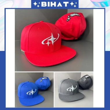 Mũ snapback DRKS nam nữ lưỡi trai bít đuôi, nón vải kaki đội ngược hiphop - 64k