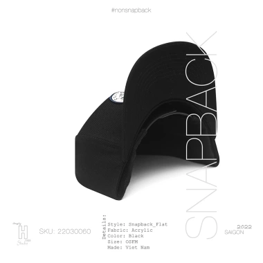 Mũ snapback nam đen cao cấp logo Columbia, free size, giá ưu đãi 200.000 VNĐ
