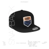 Mũ Snapback Nam Đen Cao Cấp, Tiêu Chuẩn Xuất Khẩu, Khóa Gài Bấm, Free Size 200k 2