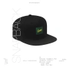 Mũ Snapback Nam Đen Cao Cấp, Tiêu Chuẩn Xuất Khẩu, Khóa Gài Bấm, Free Size 200k 3