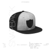 Mũ snapback nam đen xám logo da, free size, khóa gài bấm - Giá 200.000₫ 4