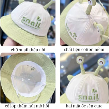 Mũ trẻ em chống mưa gió giọt bắn kính bảo vệ an toàn cho bé dưới 2 tuổi 8