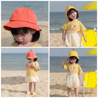 Mũ Tròn Vành, Tai Bèo, Bucket cho Bé 2‑6 tuổi – Hàn Quốc, Giá 65.000₫ 4