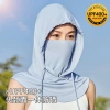 Mũ Trùm Đầu Khẩu Trang Chống Nắng Vải Thun Lạnh - Che Kín Mặt Bảo Vệ Cổ 45k 7