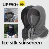 Mũ Trùm Đầu & Khẩu Trang Nam Nữ - Nón Che Nắng UV Dây Rút Kiểu Ninja, 37.600₫
