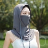 Mũ Trùm Đầu & Khẩu Trang Nam Nữ - Nón Che Nắng UV Dây Rút Kiểu Ninja, 37.600₫ 3