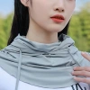 Mũ Trùm Đầu & Khẩu Trang Nam Nữ - Nón Che Nắng UV Dây Rút Kiểu Ninja, 37.600₫ 5
