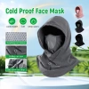 Mũ Trùm Đầu + Khẩu Trang Ninja Nam Nữ, Nón Che Nắng Chống UV, Dây Rút - Giảm Giá 59.000 VND