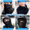 Mũ Trùm Đầu + Khẩu Trang Ninja Nam Nữ, Nón Che Nắng Chống UV, Dây Rút - Giảm Giá 59.000 VND 2