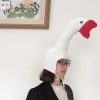 Mũ trùm đầu Ngỗng người COD Dễ thương - Ấm áp cho Halloween Cosplay đông, trẻ em