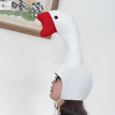 Mũ trùm đầu Ngỗng người COD Dễ thương - Ấm áp cho Halloween Cosplay đông, trẻ em 2