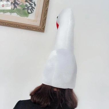 Mũ trùm đầu Ngỗng người COD Dễ thương - Ấm áp cho Halloween Cosplay đông, trẻ em 8