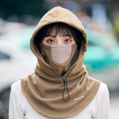 Mũ Trùm Đầu và Khẩu Trang Didooglt Nam Nữ - Nón Che Nắng Chống UV, Dây Rút, Giá 38.000₫ 4