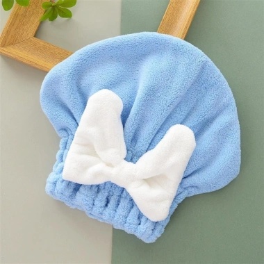 Mũ ủ tóc siêu thấm hút nơ to xinh – phụ kiện lau tóc, giá chỉ 20.389 VND (giảm từ 26.098)