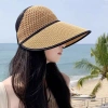 Mũ Vành Chống Nắng Hở Chóp Thoáng Khí Quảng Châu Nữ Thiết Kế Nhỏ Gọn - Giá 75k