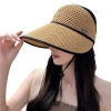 Mũ Vành Chống Nắng Hở Chóp Thoáng Khí Quảng Châu Nữ Thiết Kế Nhỏ Gọn - Giá 75k 2