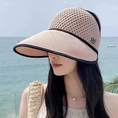 Mũ Vành Chống Nắng Hở Chóp Thoáng Khí Quảng Châu Nữ Thiết Kế Nhỏ Gọn - Giá 75k