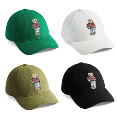 Mũ Vành ONE Bear Nón Thêu Gấu Vải Kaki Cotton Mềm Mát Giá 133.000₫ Giảm Đặc Biệt