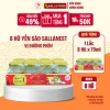 Mua 1 Tặng 1 16 Hũ Yến Sào SALLANEST 30% Đường Phèn Khay 8 hũ 70ml 249.000 VND