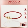 Mua 1 Tặng 1 Charm Ngân Lượng – Vòng Tay Chỉ Đỏ Như Ý May Mắn DECOCO, Kèm Túi Giấy Hộp Thiệp, Giá 163k 9