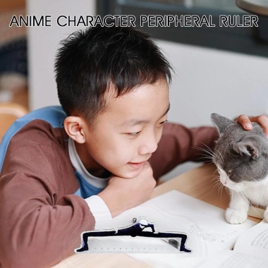 Mua 1 Tặng 1 Gojo Satoru Anime Ngoại Vi Thước Để Bàn Nhân Vật Đứng Ký Đồ Chơi Lò Xo - Giá chỉ 33.390 VND 3