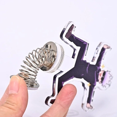 Mua 1 Tặng 1 Gojo Satoru Anime Ngoại Vi Thước Để Bàn Nhân Vật Đứng Ký Đồ Chơi Lò Xo - Giá chỉ 33.390 VND 6