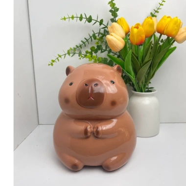 Mua 1 Tặng 1 Heo Đất Chuột Lang Capybara Size TO Cute - Trang Trí và Quà Tặng Lucky 03
