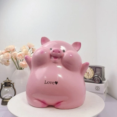 Mua 1 tặng 1 Lợn đất bánh bao sz TO - Heo đất tiết kiệm dễ thương, trang trí, quà tặng HĐMB04 7 Mua 1 tặng 1 Lợn đất bánh bao sz TO - Heo đất tiết kiệm dễ thương, trang trí, quà tặng HĐMB04 7