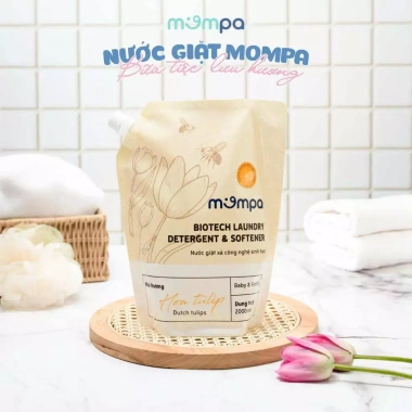 Mua 1 Tặng 1 Nước Giặt Mompa Cho Bé 2L Dịu Nhẹ An Toàn Da Nhạy Cảm Giá 259.200 4