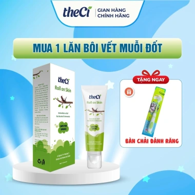 Mua 1 Tặng 1 Thanh Lăn Bôi Vết Muỗi theCi – Thành phần tự nhiên, giảm ngứa, mờ thâm, dung tích 8ml