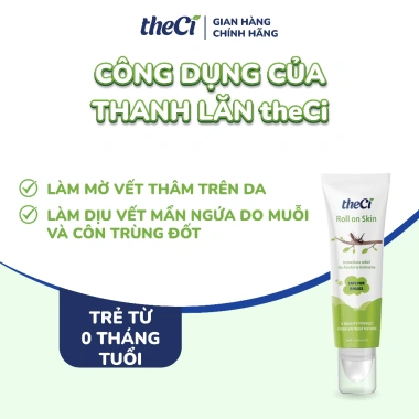 Mua 1 Tặng 1 Thanh Lăn Bôi Vết Muỗi theCi – Thành phần tự nhiên, giảm ngứa, mờ thâm, dung tích 8ml