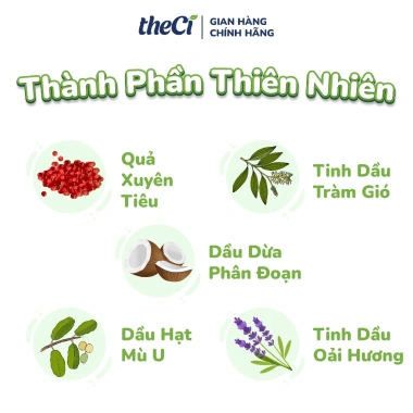 Mua 1 Tặng 1 Thanh Lăn Bôi Vết Muỗi theCi – Thành phần tự nhiên, giảm ngứa, mờ thâm, dung tích 8ml 3 Mua 1 Tặng 1 Thanh Lăn Bôi Vết Muỗi theCi – Thành phần tự nhiên, giảm ngứa, mờ thâm, dung tích 8ml 3