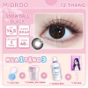 Mua 1 Tặng 3 Kính Áp Tròng Midroo Snow Ball Xám 0‑6 Độ 14.5mm Giá 99k Sinh viên 9