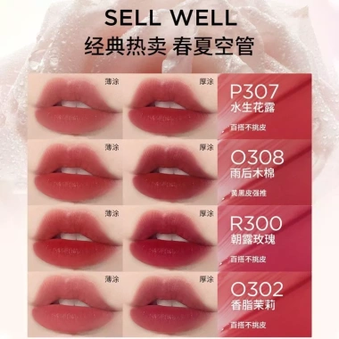 Mua 1 Tặng 4 Son Lì Nước Colorkey Bộ 5 Màu Hot - Mịn Nhẹ, Chống Dính, Độ Bám Cao