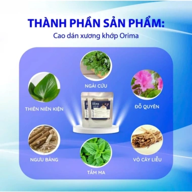 Mua 10 tặng 2 Compo 5 Gói Cao Dán Xương Khớp ORIMA Nhật Bản Thảo Dược Tự Nhiên chỉ 145.000₫ 3