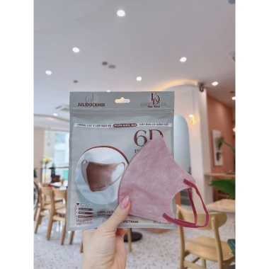 Mua 100 tặng 20c Khẩu trang 6D JULI Mix 6 màu kháng khuẩn, thoải mái 18.000₫ 5 Mua 100 tặng 20c Khẩu trang 6D JULI Mix 6 màu kháng khuẩn, thoải mái 18.000₫ 5