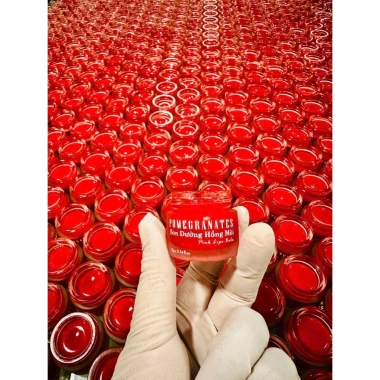 Mua 2 Son Dưỡng Lựu Đỏ 10gr + 20 Mask - Pomegranates Natural Lip Balm - Giá chỉ 150.000 VND 7