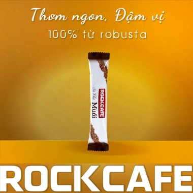 Mua 2 tặng 1 Cà Phê Muối Hòa Tan RockCafe Robusta 10 gói - Giá chỉ 54.000₫ 5