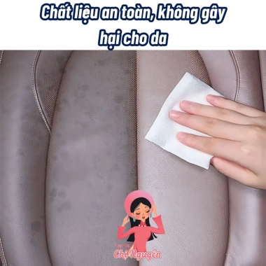Mua 2 tặng 1 Khăn giấy ướt chuyên dụng vệ sinh nội thất ô tô, giày dép da - Gói 80 tờ, giá chỉ 27.500đ 3