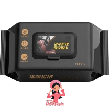 Mua 2 tặng 1 Khăn giấy ướt chuyên dụng vệ sinh nội thất ô tô, giày dép da - Gói 80 tờ, giá chỉ 27.500đ 9