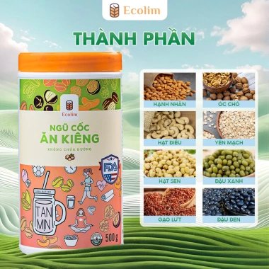 Mua 2 tặng 1 Ngũ cốc Ecolim giảm cân tiểu đường giảm mỡ máu tốt tim mạch 312k 2