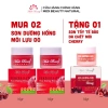 Mua 2 tặng 1 Son Dưỡng Hồng Môi Lựu Đỏ 10g + Son Tẩy Da Chết Cherry 10g - Midi Beauty 150k